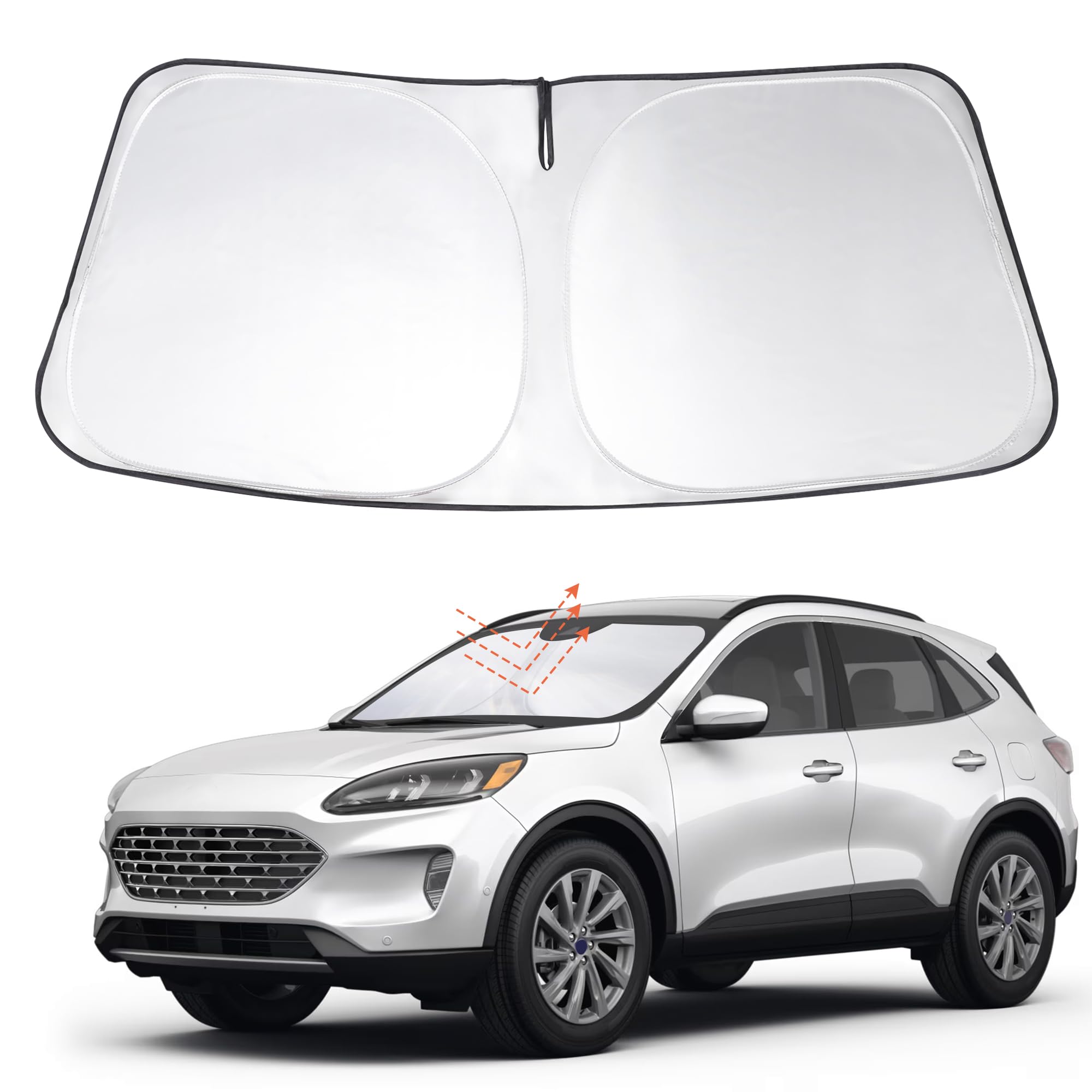 Windshield Sun Shade Sunshade for 2020-2025 2026 Ford Escape