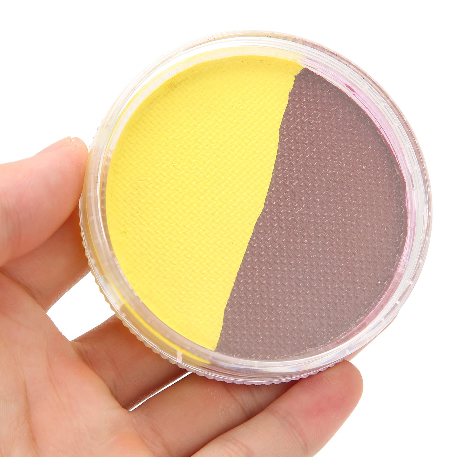 Kit di Pittura per il Viso 9 Pezzi, 18 Colori Sicuro Solubile in Acqua Asciugatura Rapida Pittura per il Corpo Facile Pulire per la del Viso Halloween Cosplay