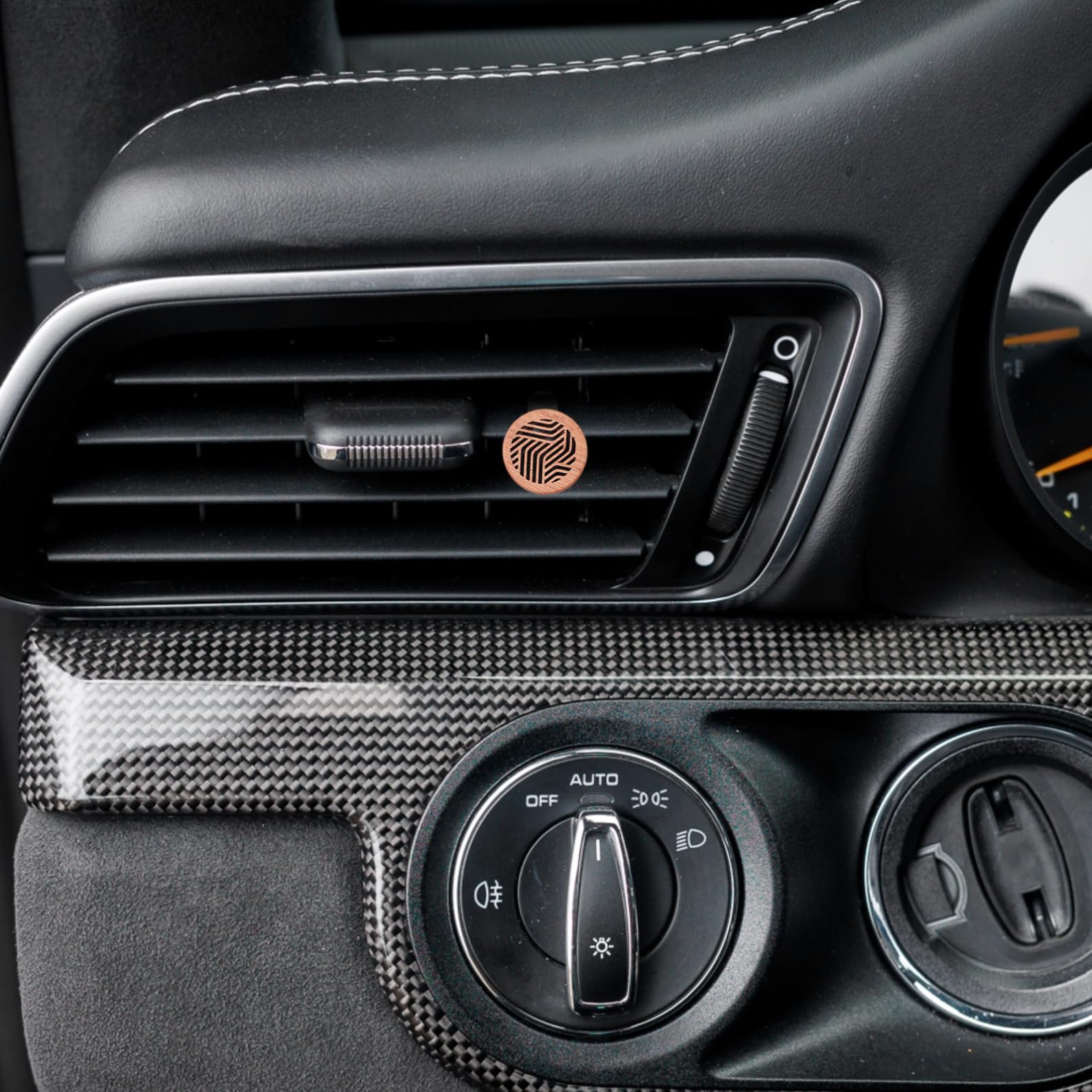 5stücke Auto Duftdiffuser Aromatherapie Clip Für Luftauslass Holzdesign Und Installieren Für Auto-dekoration Und Frischen Duft
