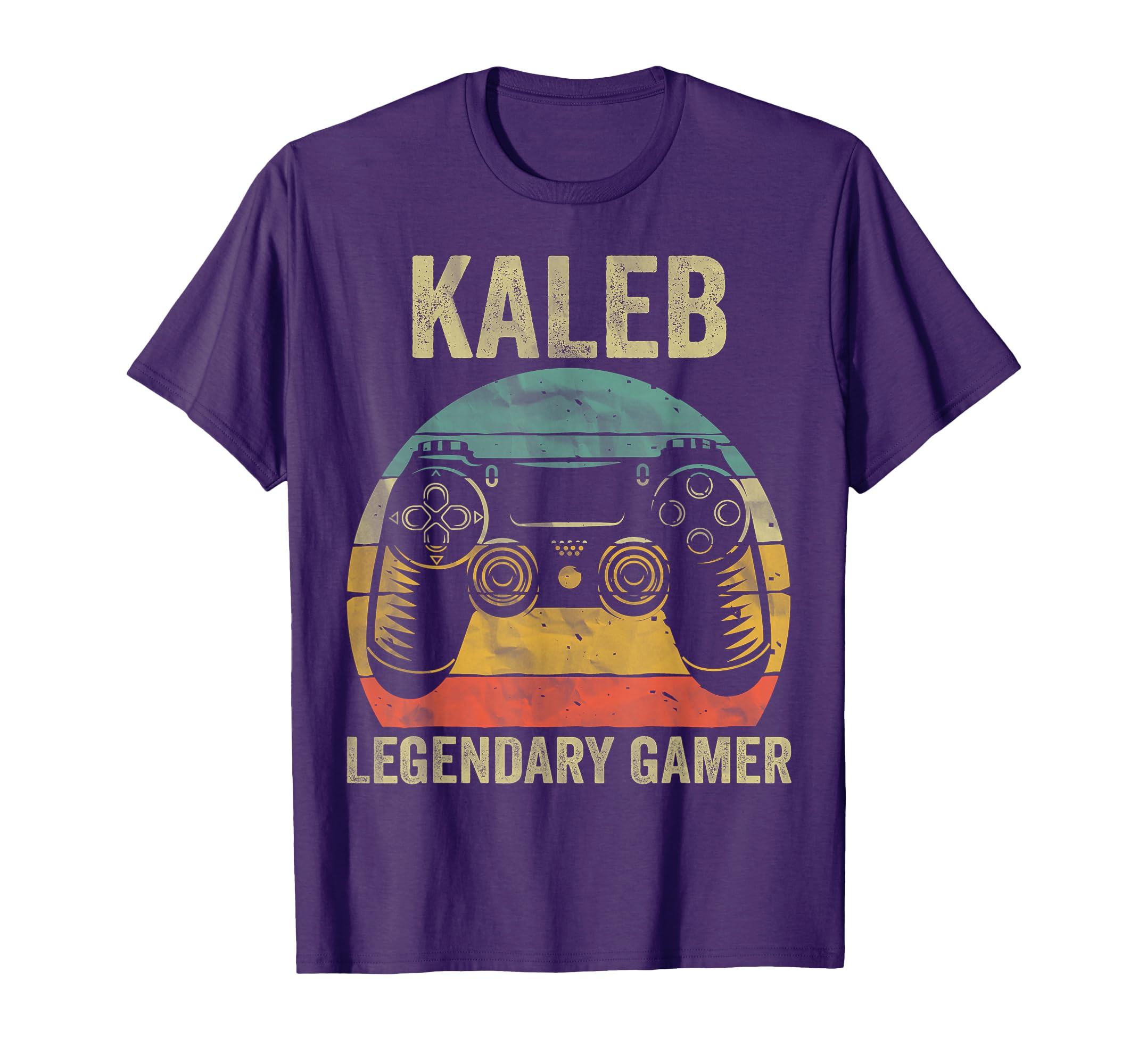 Personalized Legendary Gamer Shirt Kaleb Name Video Gamer T-Shirt