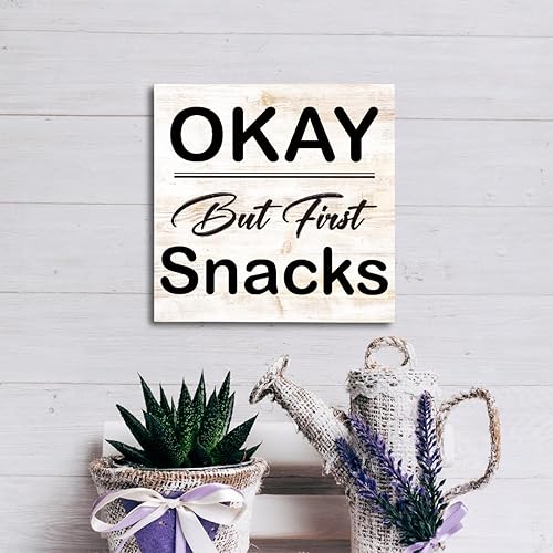 Miniatura 10 de Letrero de madera para cocina, con texto en inglés "If I Have to Stir it, It's Homemade", placa de madera, placa de arte de mesa de madera,