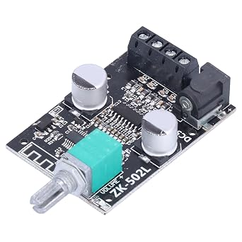 Digital Power Amplifier Board Audio Amplifier Board DIY Parts ZK-502L Mini Stereo 5.0 Digital 50Wx2