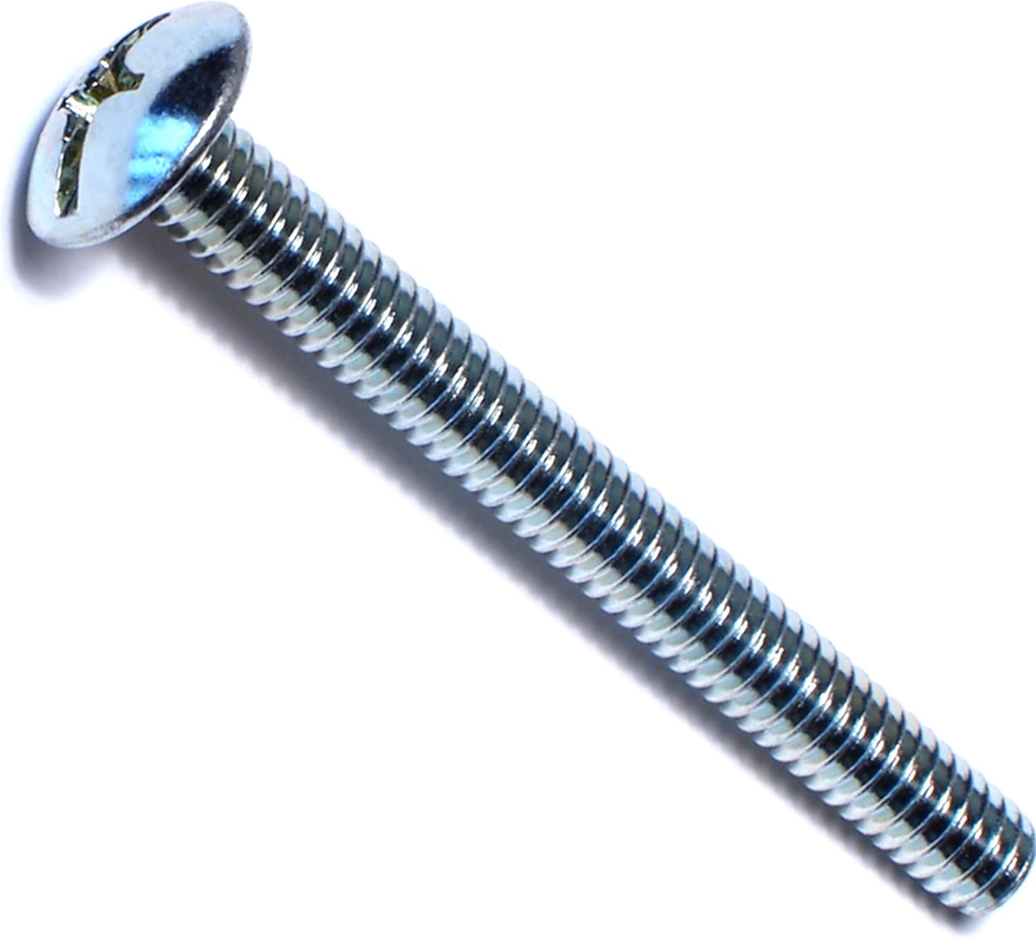 Hard to Find Fastener Combination Truss Head Machine Screws, Durable Steel Fasteners for Home Improvement, DIY, Construction, 1/4-20 x 2-1/2, Pack of 100