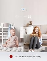 X-Sense XC04-R Szénmonoxid Érzékelő LCD Kijelzővel - 10 Éves Elemmel, Csúcsérték Memóriával, TÜV Tanúsított, Szabadon Elhelyezhető CO Detekt 3
