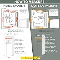 Vista 2 de Yoolax Persiana vertical motorizada, persianas inteligentes para puertas correderas de vidrio con control de voz, compatible con Alexa Google Home
