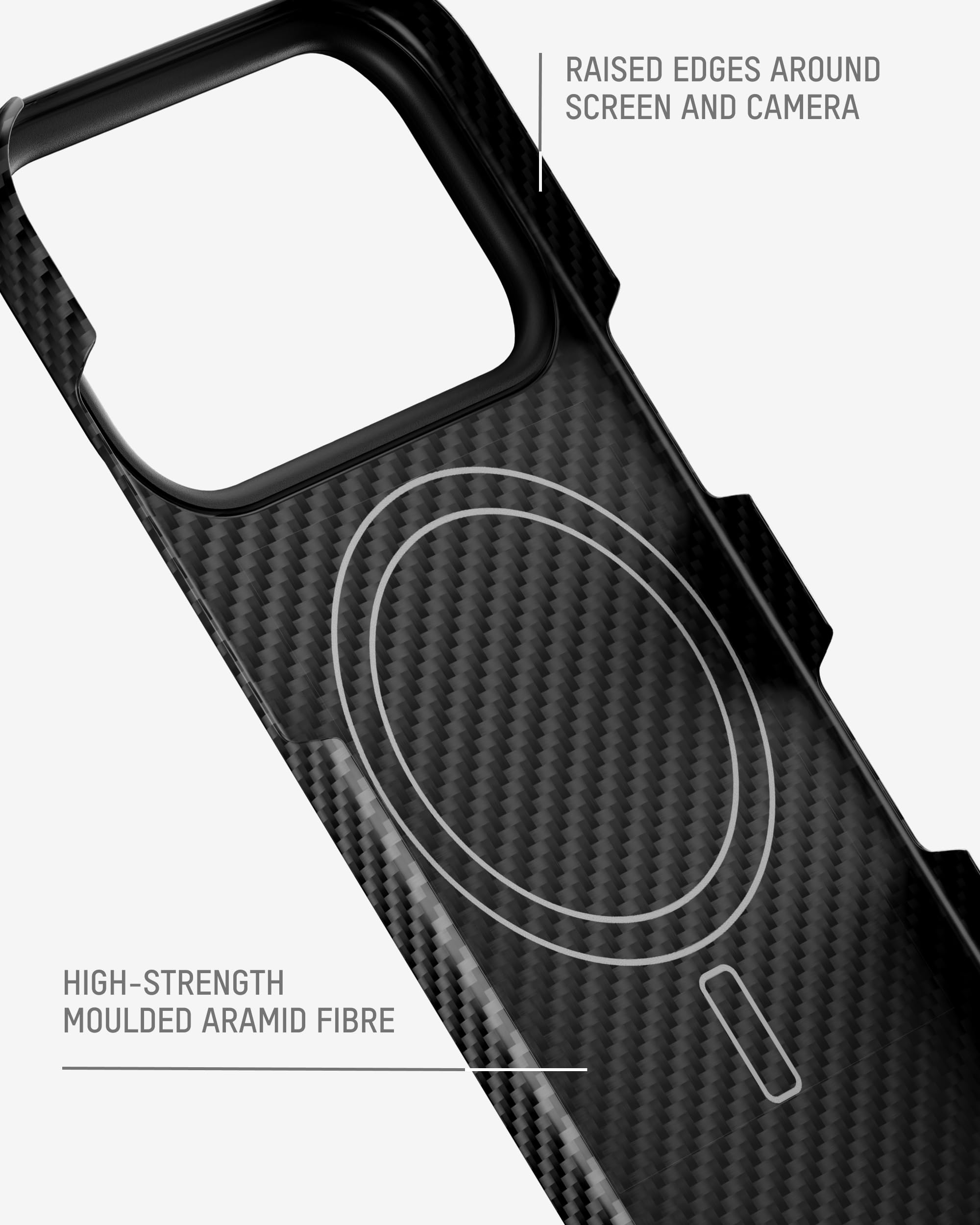 Amazon.co.jp: Mous iPhone 17 Pro 6.3インチスリムケース、MagSafe