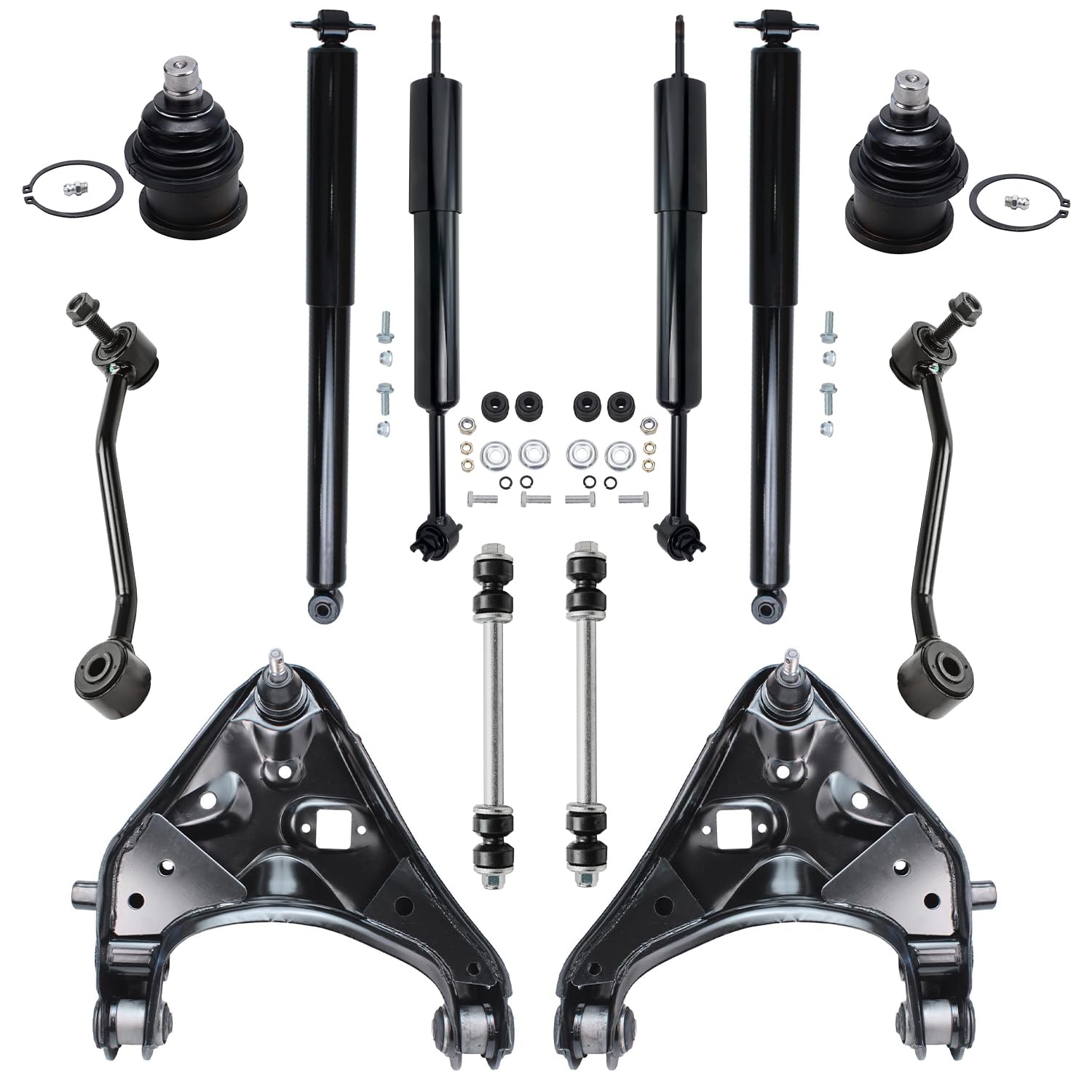 Detroit Axle - 4WD End Suspension Kit for 1995-2001 Ford Explorer