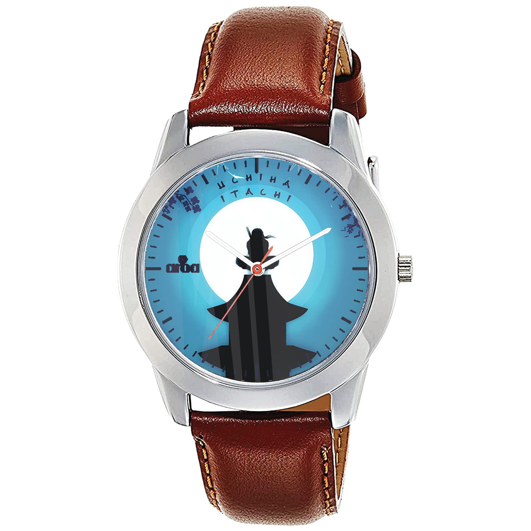 AROA Watch New Watch for Uchiha Itachi, Atmosphere, Naruto, Sky Model : 388 Steel Metal Type Analog Brown Strap Watch Blue Dial for Men Stylish Watch for Boys (B0C37LW2NZ) Amazon Price History, Amazon Price Tracker