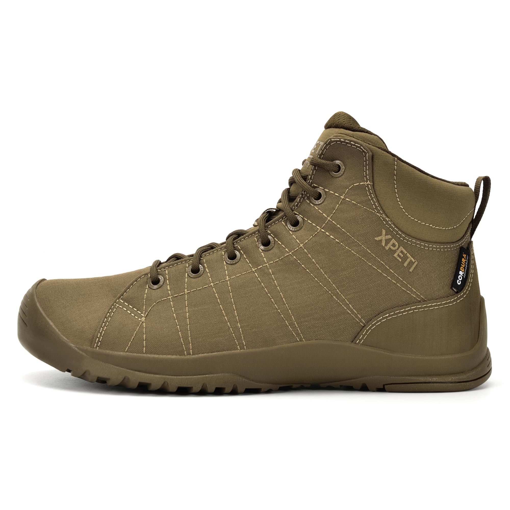 XPETI Men's Mission Mid Tactical Boots 11.5 Coyote