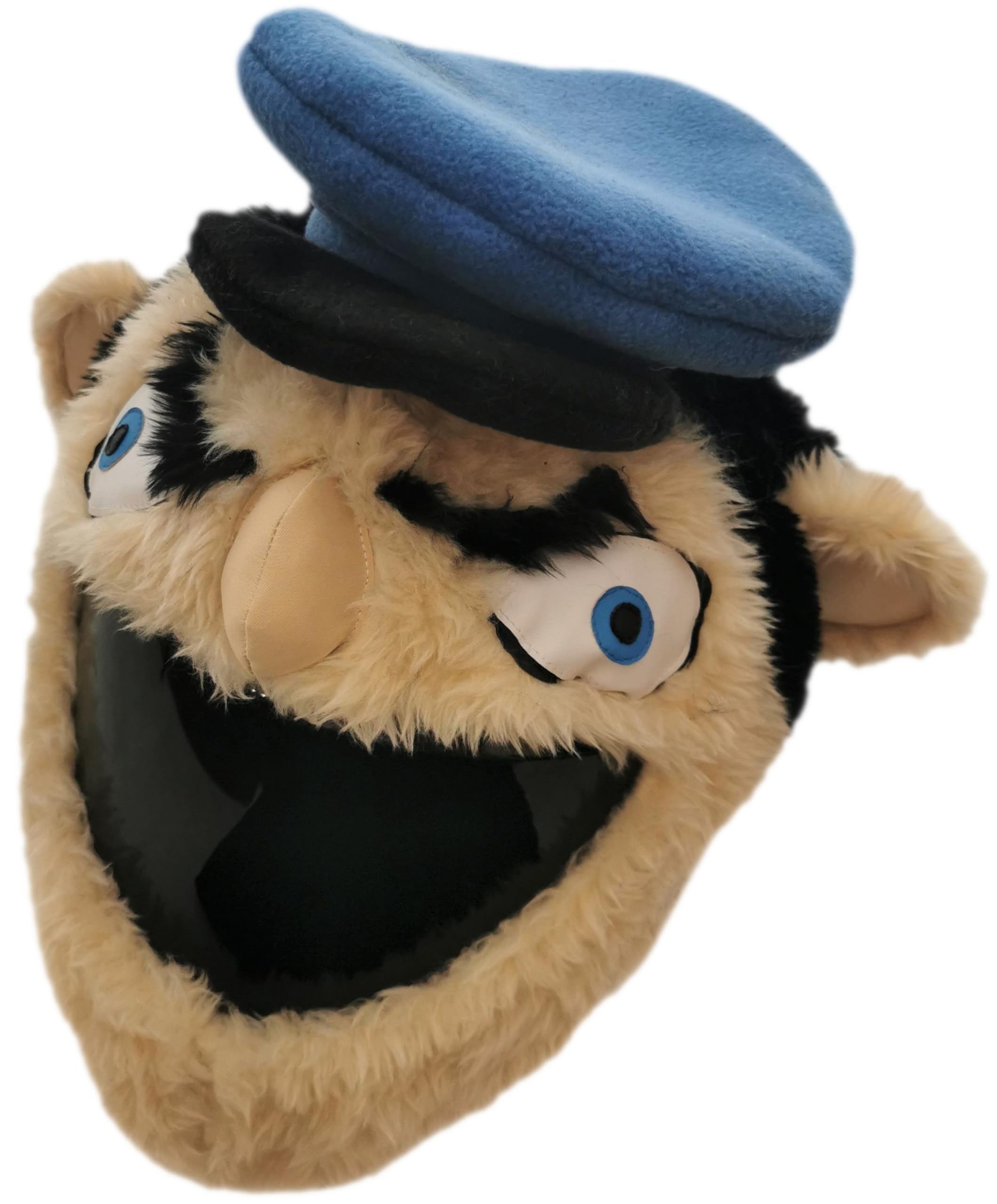 Copri Casco Moto In Peluche FunnyRiders - Accessorio Divertente Per Caschi Integrali, Aumenta La Visibilità
