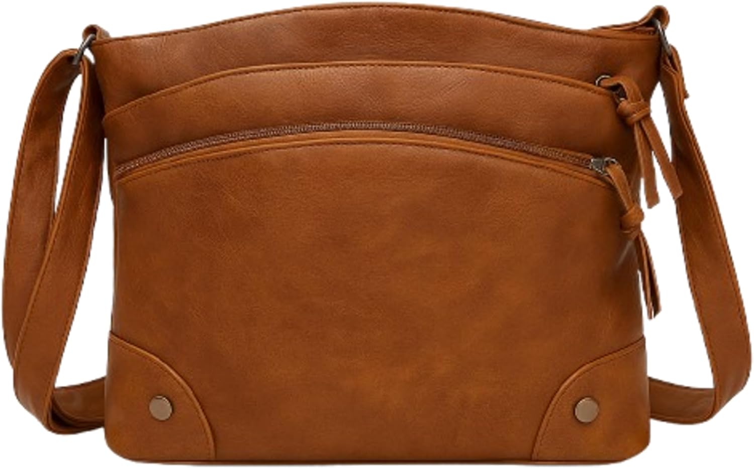 Stylish Korean-Inspired Shoulder Bag – Retro Cross-body Purse for Women | Trendy & Casual | Zipper Closure | Polyester Lining