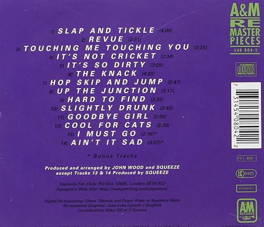 Cool For Cats Remastered Squeeze Amazon De Musik Cds Vinyl