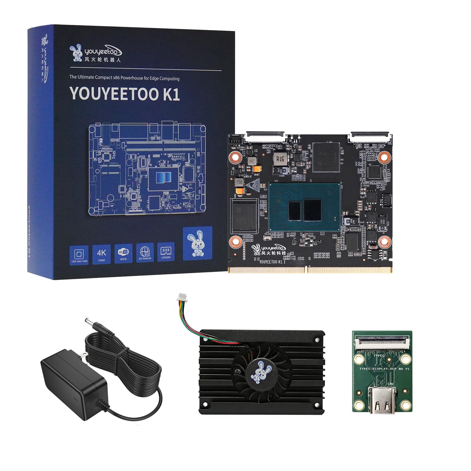 Amazon.com: youyeetoo K1 x86 Single Board Computer - Intel N100
