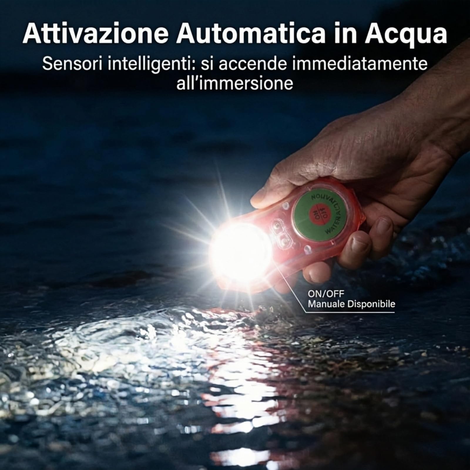 8 chalecos salvavidas, luces LED, chalecos salvavidas intermitentes para supervivencia en agua de emergencia