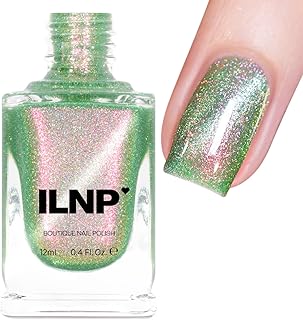 ILNP Power Surge - Lively Green Magnetic Shimmer Nail Polish