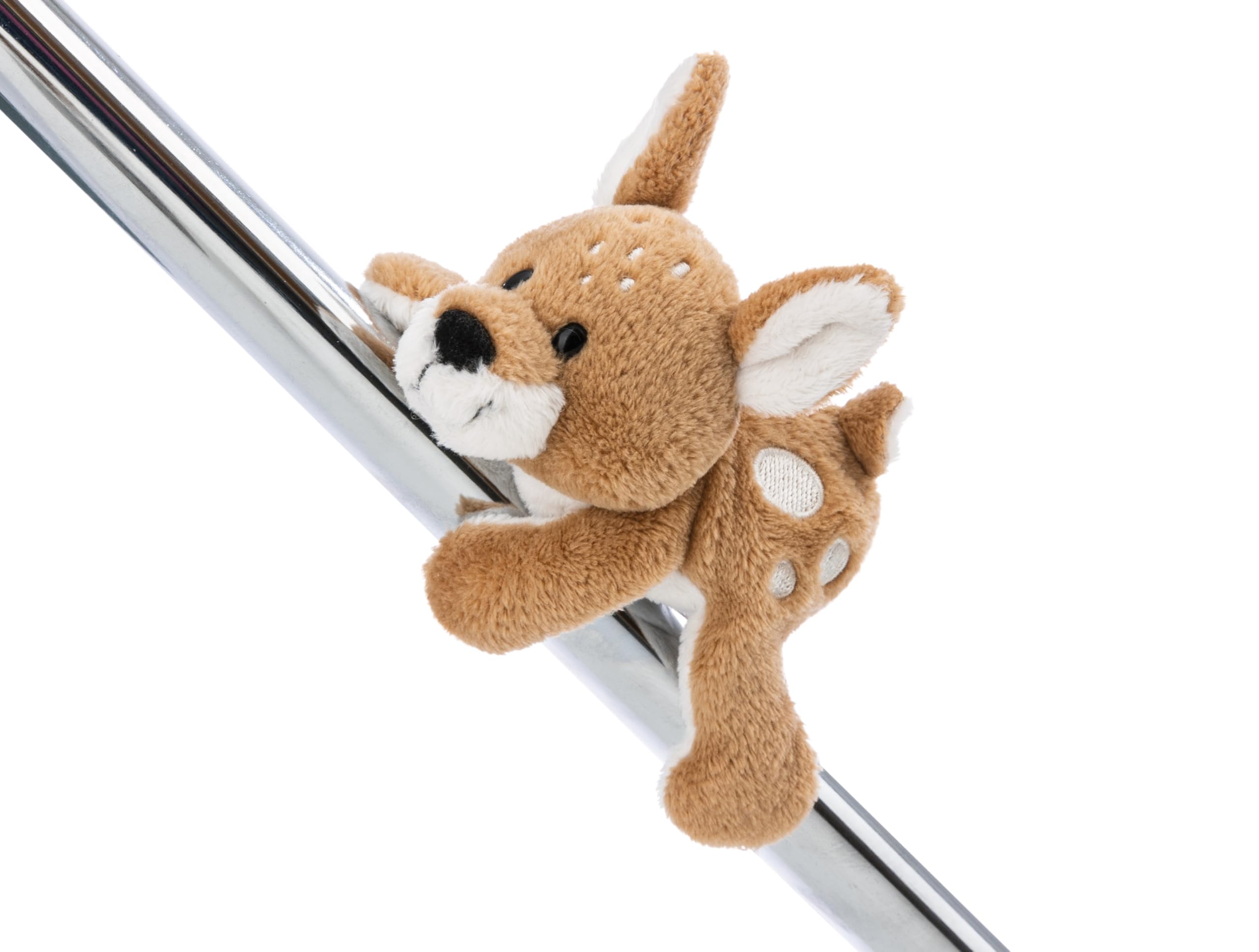 NICI MagNICI 62264 René Roebuck, 12 cm, Brown, Cuddly Toy with Magnet, Plush Toy, Sticks to Metal Surfaces, Magnetic Boards and Bag Handles, Travel Companion, Great Gift Idea