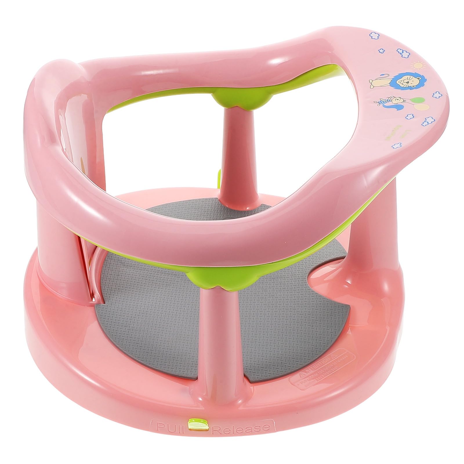 Siège de Bain Antidérapant pour Bébé, Tabouret Rose PP Tpr