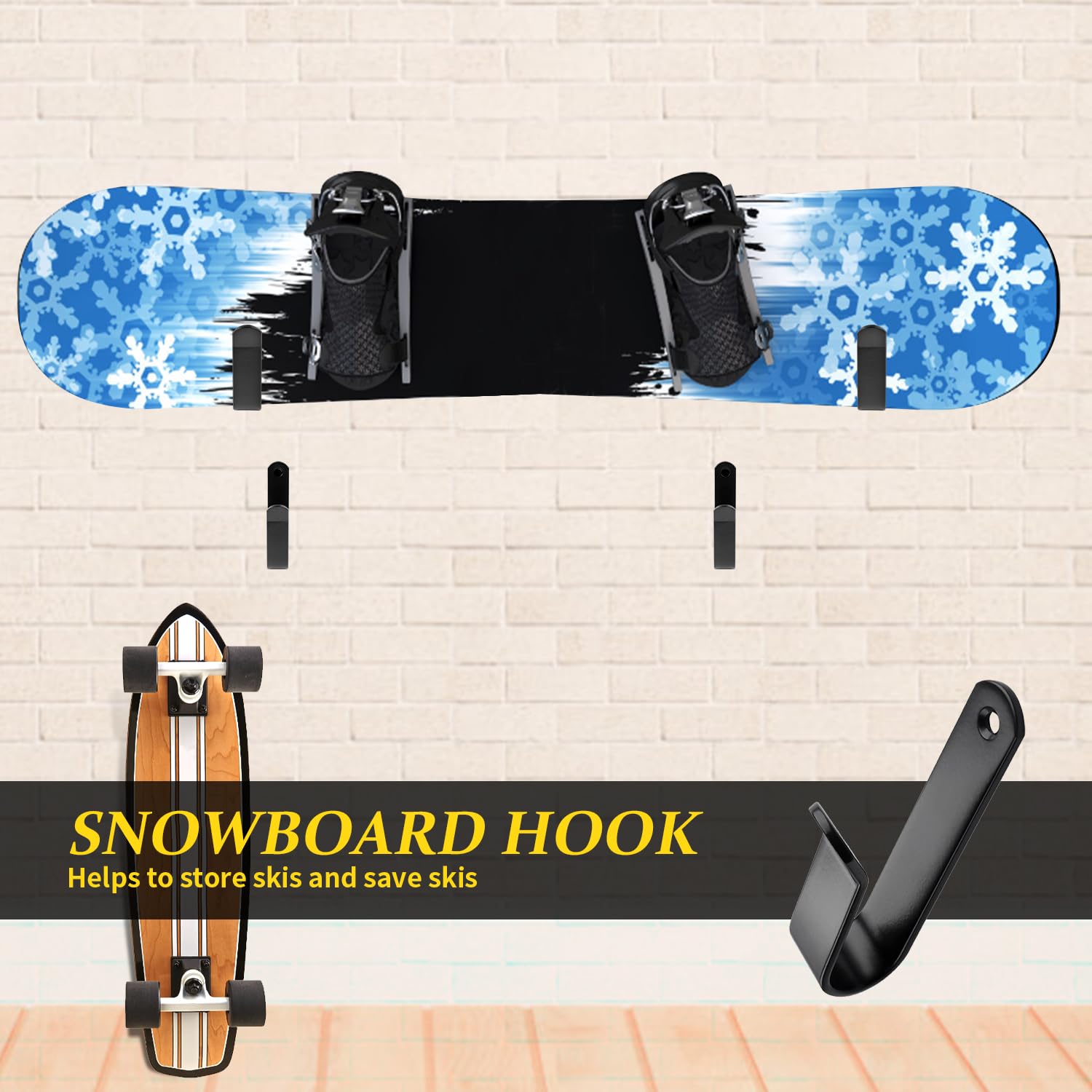 Wand Board Rack: Ophangsysteem voor Boards