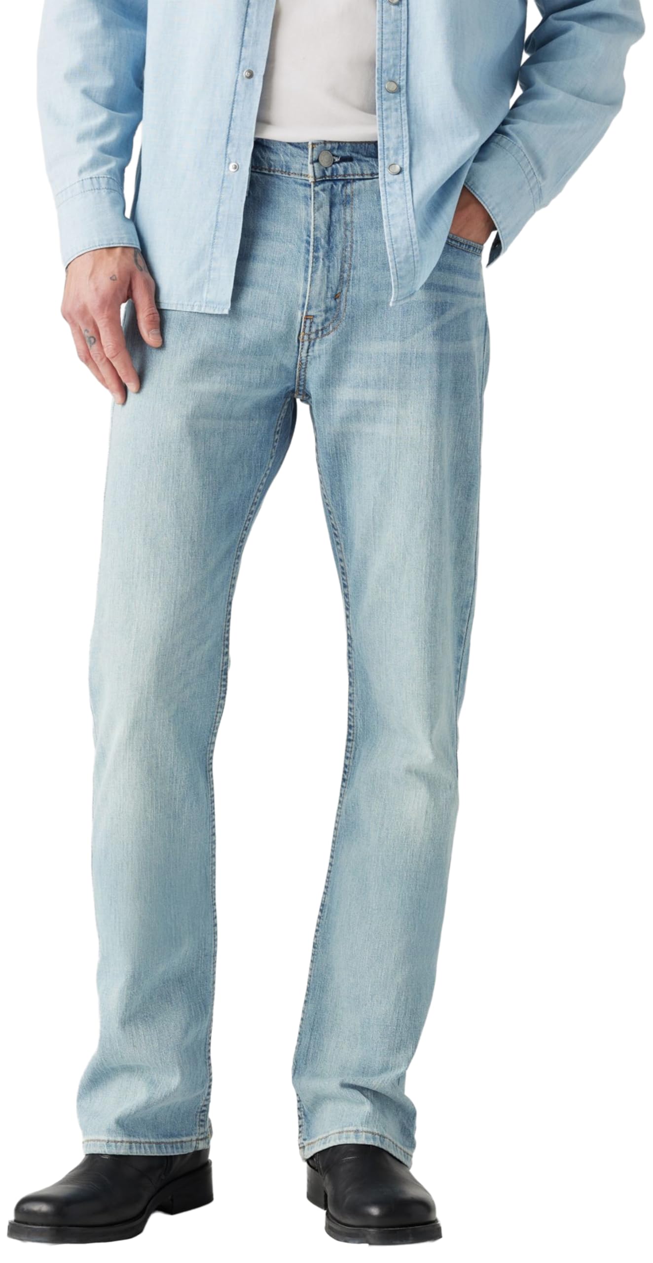 Levi's 527 527 Slim Boot Cut - Spodnie Mężczyźni