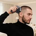 7D Rasoirs de tête pour les hommes chauves, kensen Mise à jour 7D Rasoirs de tête, poignée ergonomique Comfort-Grip, 2 Réglages de vitesse, Razor à batterie longue durée, IPX6 Rasage sec/humide imperméable, LED Affichage avec charge de type C