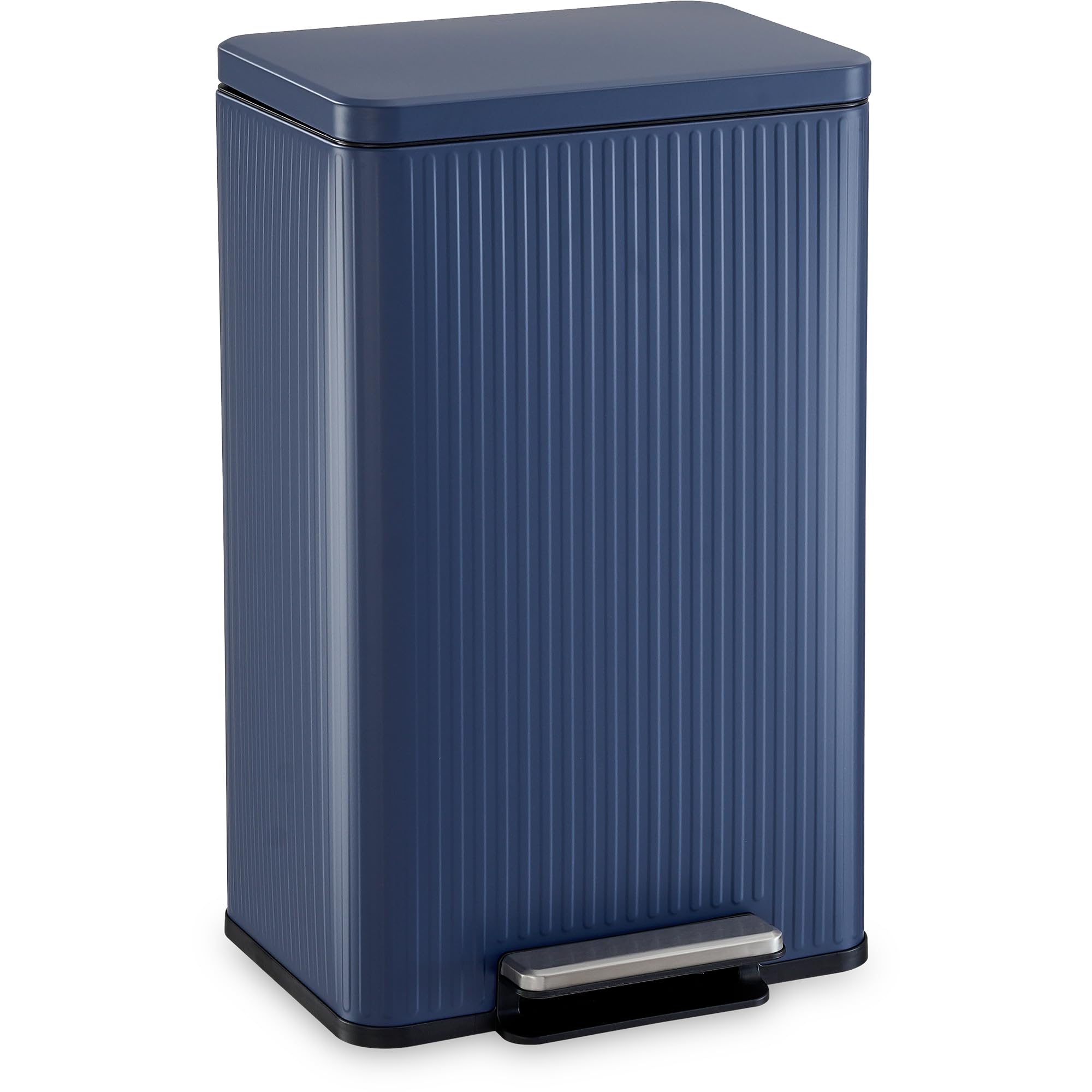 Simpli-Magic Stainless Steel Trash Can - Foot Pedal & Filter -14 Simpli-Magic Stainless Steel Trash Can - Foot Pedal & Filter -14