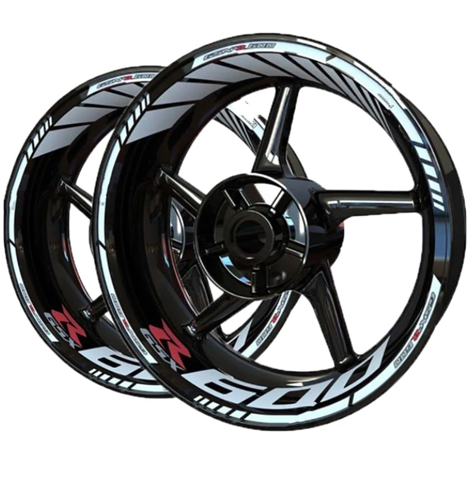 Motorcycle Wheel Stickers for Suzuki GSXR600 GSXR 600 Wheel Rim Sticker