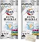 アタックどこでも袋でお洗たく (ワンパックアタックZERO 液体洗剤3袋付き) ×2個セット【まとめ買い.オリジナルティッシュ付き】