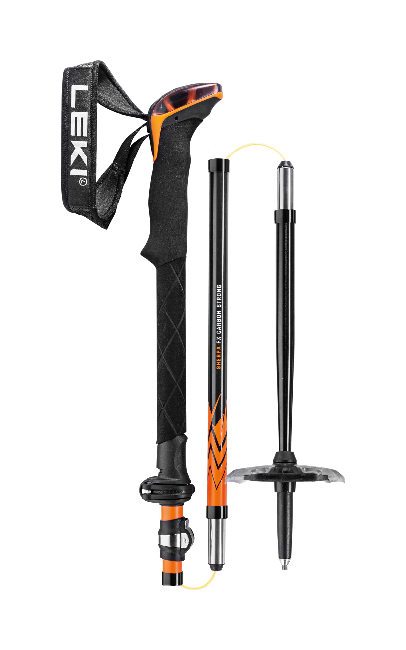 スキー Leki alpino Carbon 11 S Black 125 cm LEKI USA - Neolite Carbon - Alpine Ski Poles - All Winter