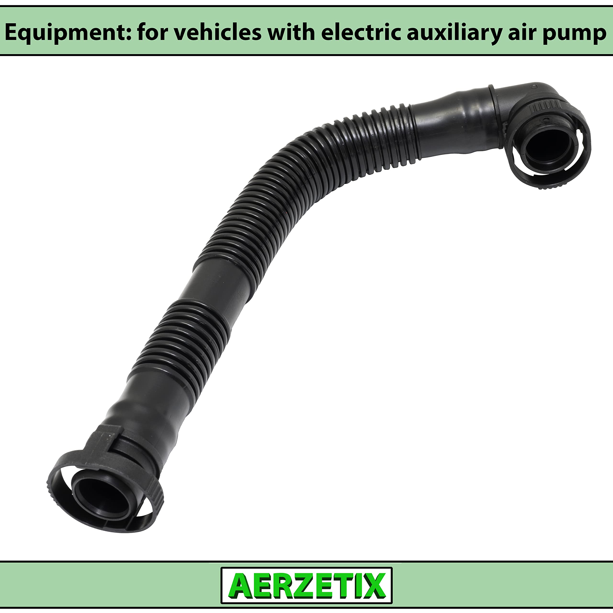 AERZETIX - C66318 - Tubo di aspirazione, alimentazione dell'aria - lato di montaggio: lato di scarico - materiale: plastica - compatibile con numeri OE 06A131127L
