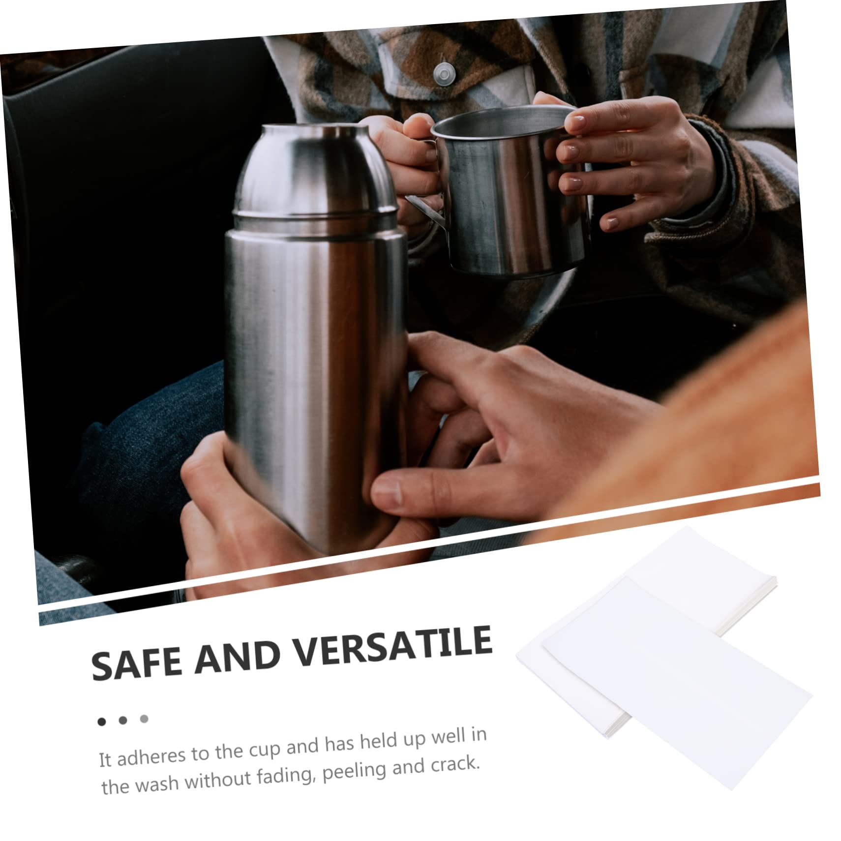 NAMOARLY Sublimation Heat Tape Shrink Wrap for Tumblers 50pcs 20oz Tumbler Sublimation Blanks