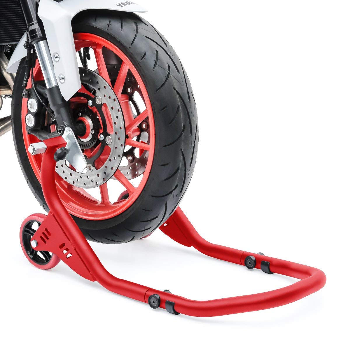 Béquille d'Atelier Moto Avant ConStands Falcone DX Lève Moto Rouge