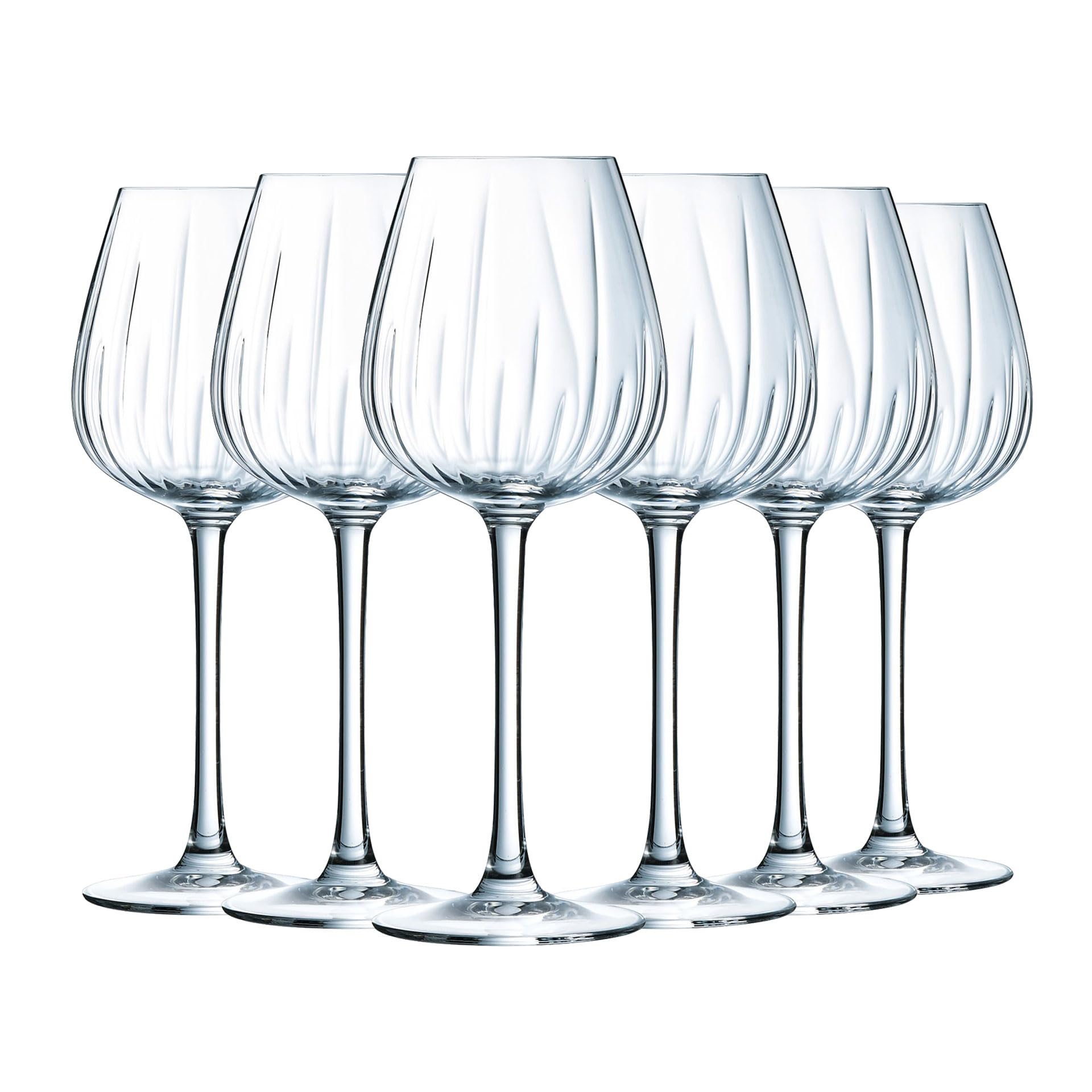 Cristal D'Arques Copas de Vino Swirly 47 cl Juego de 6