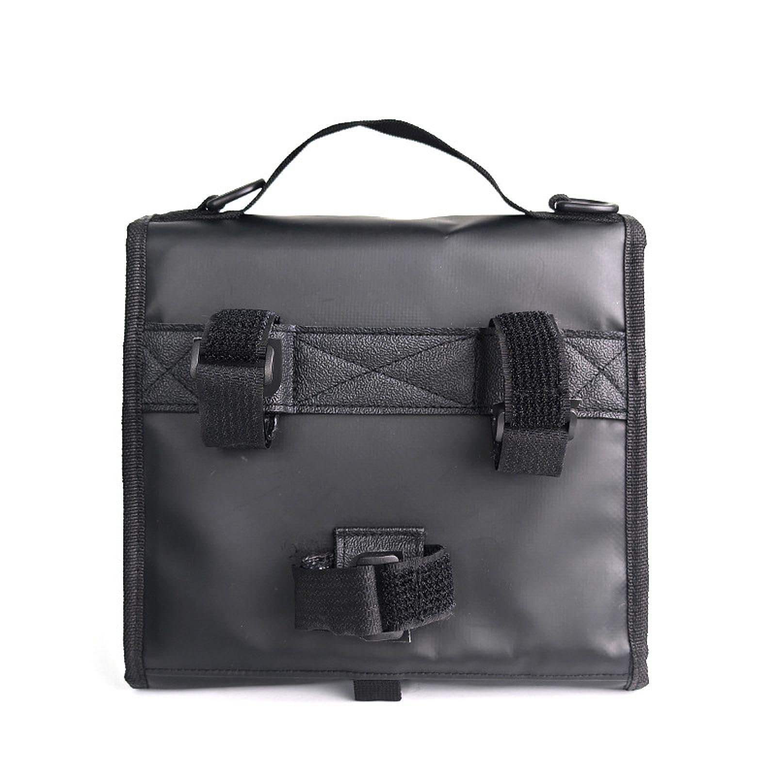 Borsa da Telaio, Borsa da Cestino, Impermeabile, Isolata, Borsa da Manubrio per Bicicletta Pieghevole
