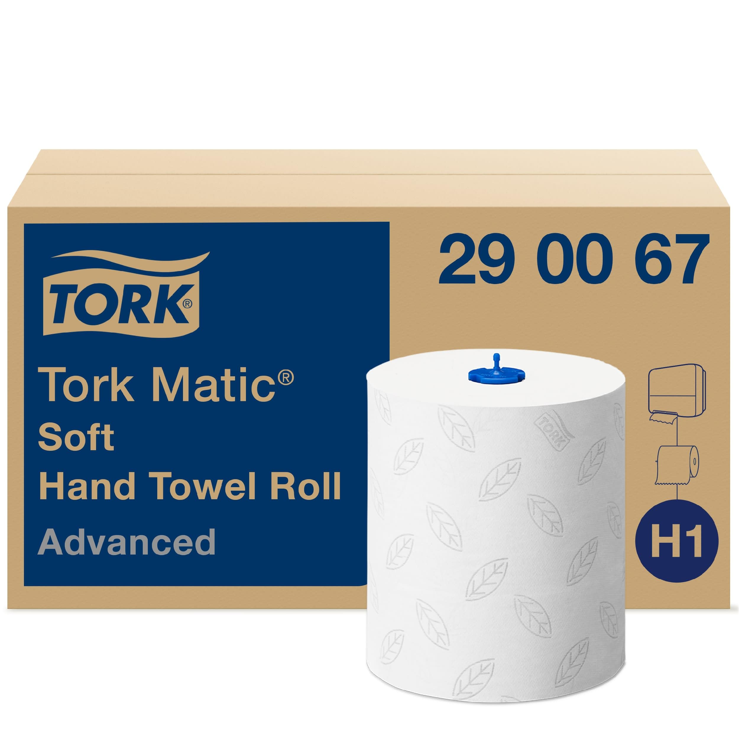Tork Advanced Toalla Papel Blanco Intenso 2lg Toalla H1 6rll á 150 m
