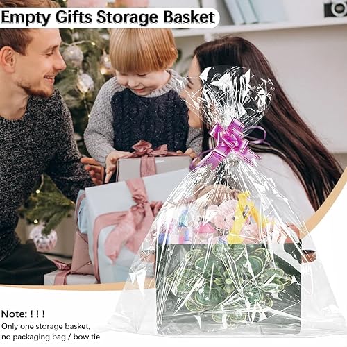 Vista 218 de Cestas de almacenamiento con asas, cubo de almacenamiento rectangular de tela rectangular plegable de juguetes para armario, estantes, lavandería, C