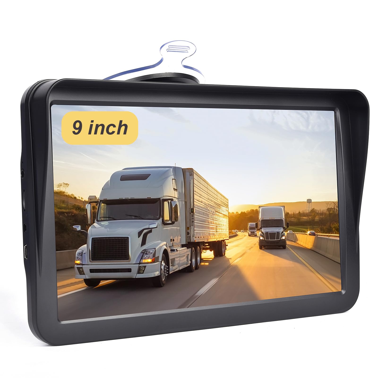 GPS Navigator for Car Truck Navigator - Navigation System 9 Inch Touchscreen, 2025 US/CA/MX Offline Maps Lifetime Free Update, Voice Guidance, Speed Cam Warning, Vehicle RV GPS para carros Trucker
