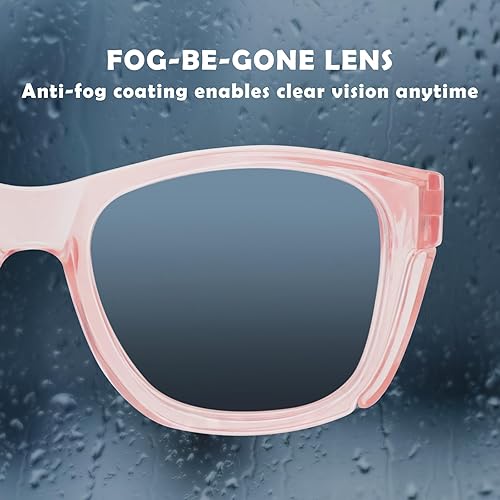 Miniatura 25 de UKNOW Safety Glasses - Anti Fog Lenses - Eye Protection with Side Shields - ANSI Z87.1 Protective Eyewear - UV Protection