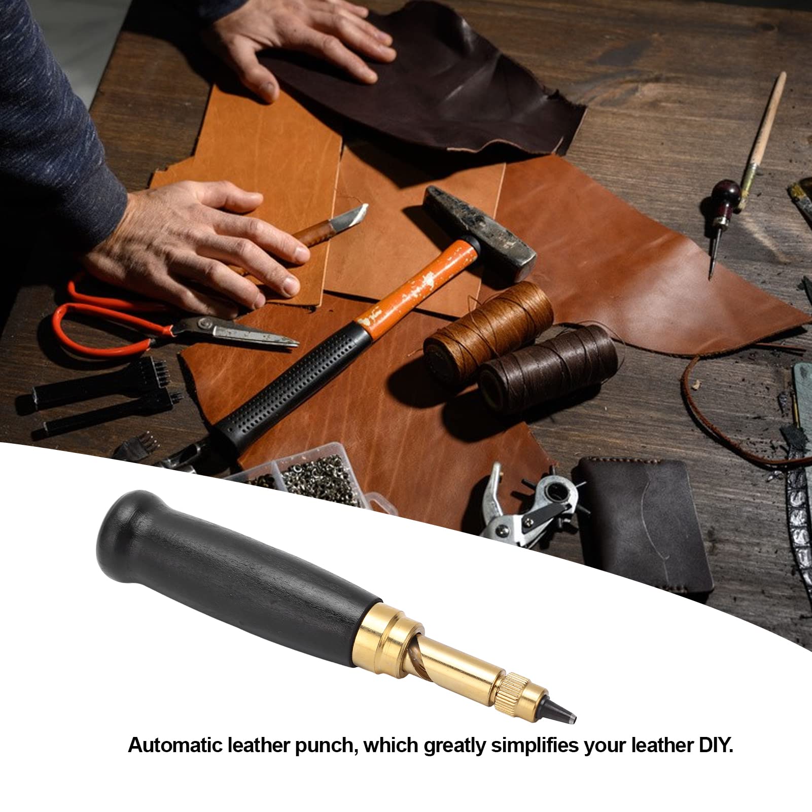 GZHXF Set Di 6 Punzoni E Scalpelli, 3 Utensili Da Scavo, Set Di - Foto 6