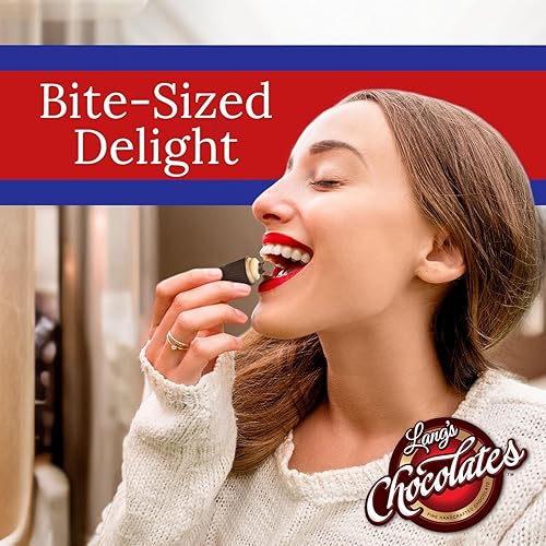 Vista 19 de Lang's Chocolates Tazas de chocolate negro – Sin lácteos, sin gluten, Kosher y certificado lácteo – Añadir mousse, postre o licor – Perfecto