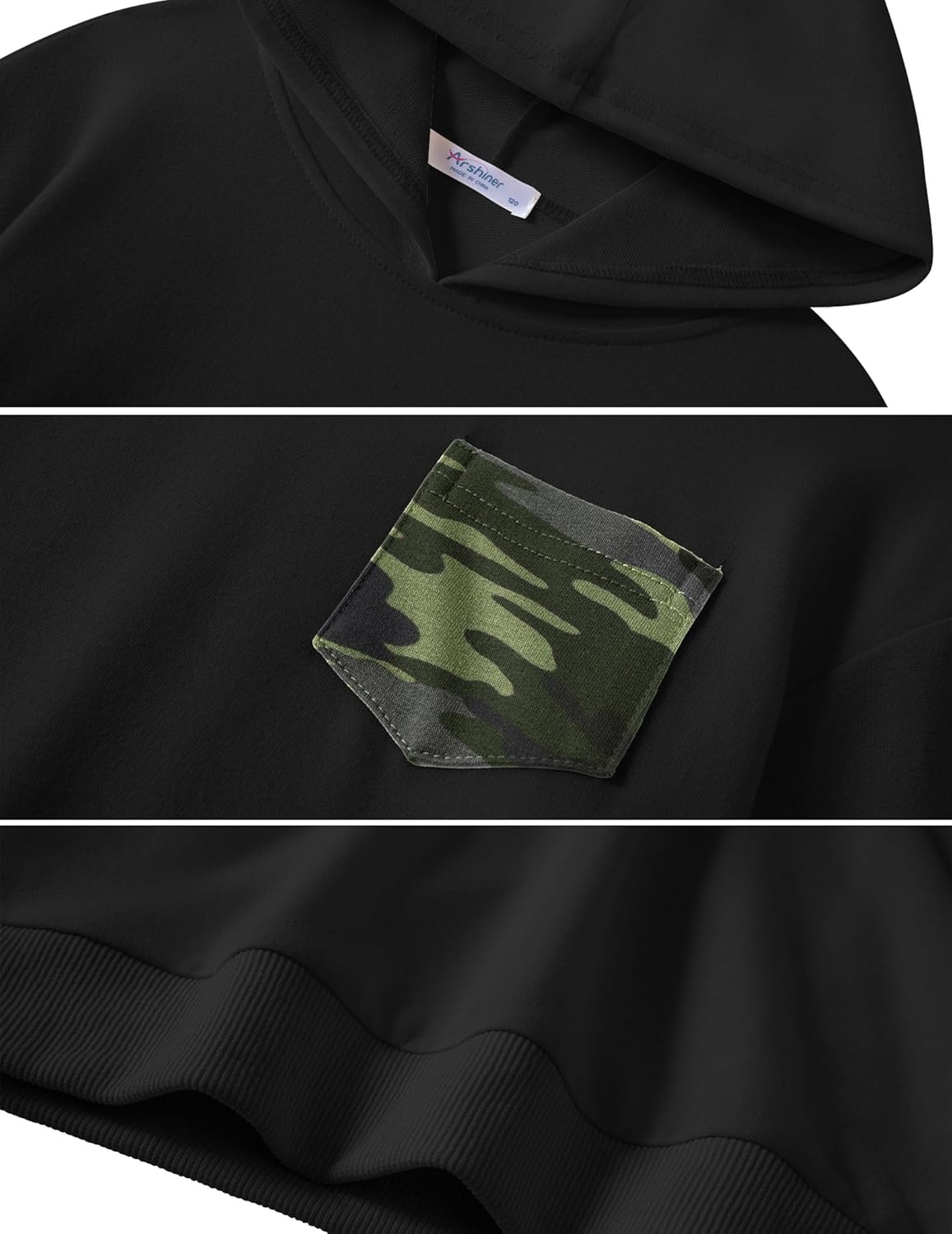 Arshiner Boys Clothes Long Sleeve Hoodie and Pants Outfit Set 2 Piece Sweatsuits for Fall Winter 6-14Y - Image 5