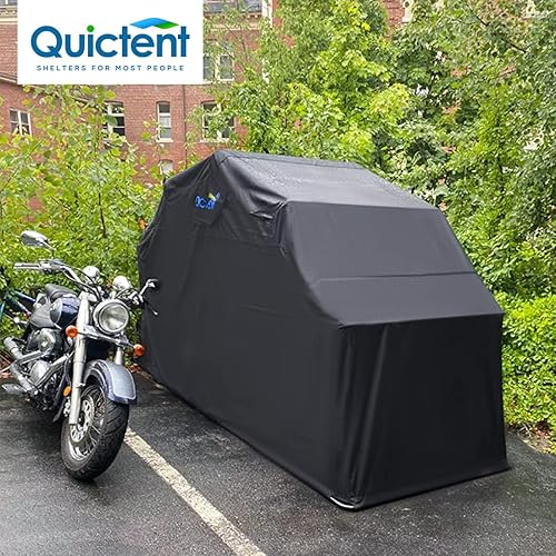 Miniatura 7 de Tienda para motocicleta Quictent garaje resistente descapotable tamaño grande con candado con combinación TSA y bolsa de almacenamiento tamaño