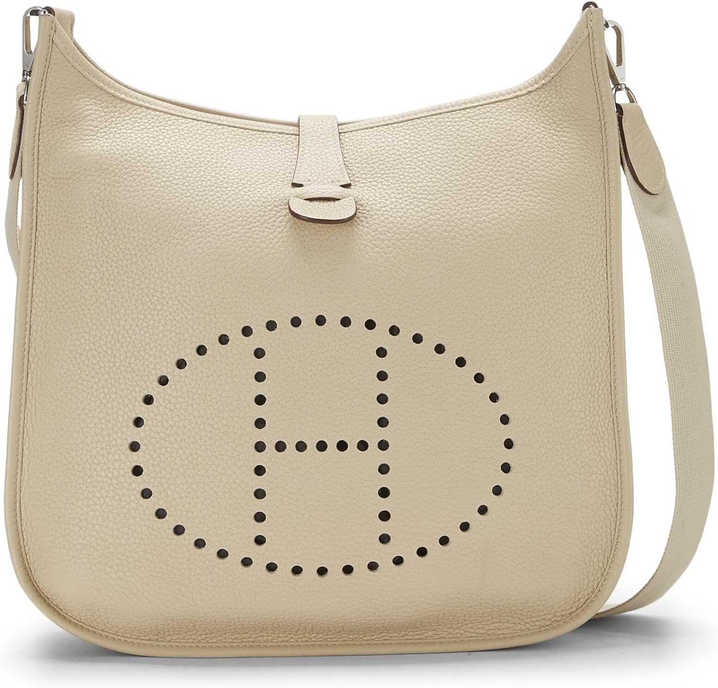 Hermès, Pre-Loved Beige Togo Evelyne III GM, Cream : Luxury Stores