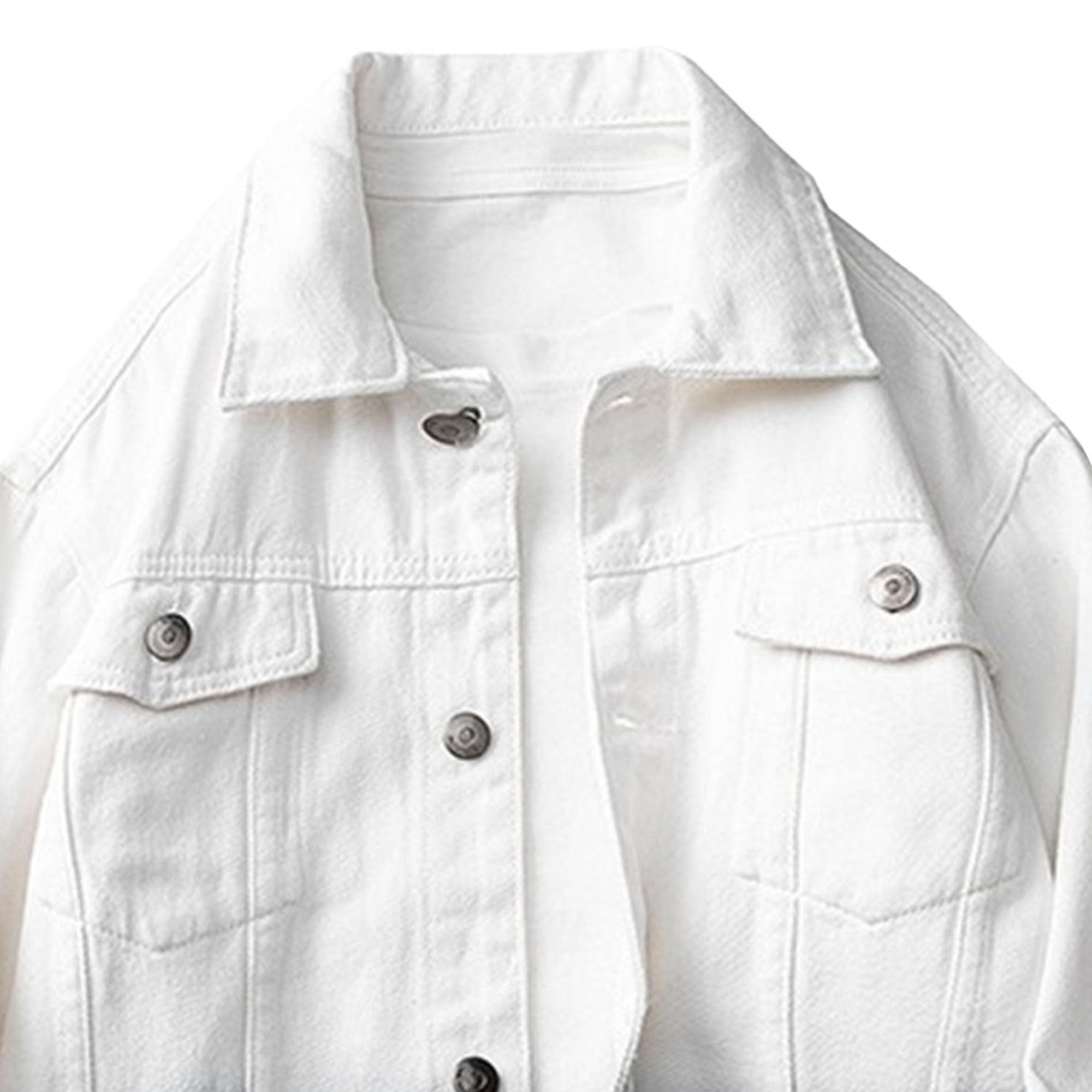 Giacca da uomo in denim sfumato con risvolto e tasca con bottoni | Elegante cappotto di jeans a maniche lunghe, giacca di jeans unica a blocchi di colore, risvolto classico