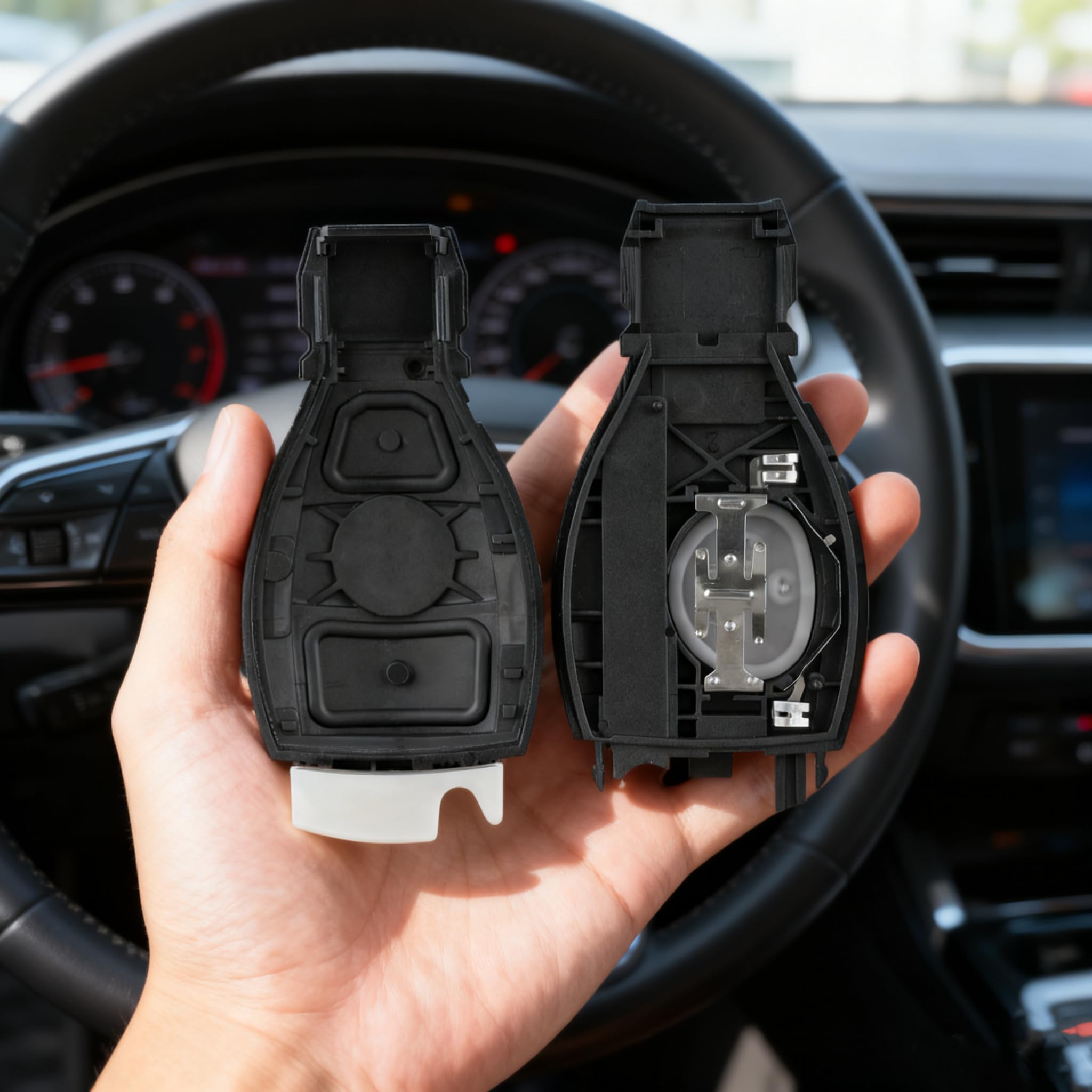 Remplacement Coque Clé EMSea Couverture Arrière De Clé De Voiture Remplacement Compatible Avec Mercedes Benz W169/ Classe B W245/ Classe C W203/ Classe C W204 3 Boutons Porte-clés De Voiture Coque Remplacement Remplacement Coque Clé EMSea Couverture Arrière De Clé De Voiture Remplacement Compatible Avec Mercedes Benz W169/ Classe B W245/ Classe C W203/ Classe C W204 3 Boutons Porte-clés De Voiture Coque Remplacement