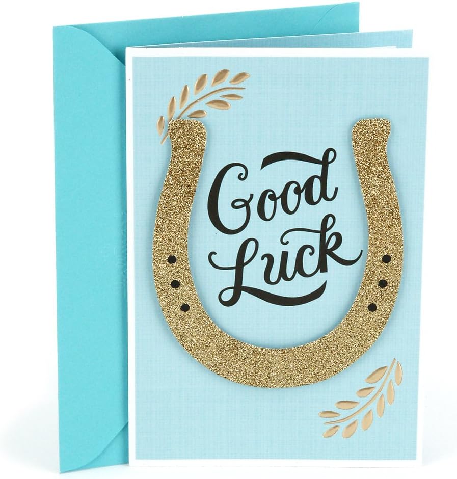 Good Luck Card (Horseshoe)