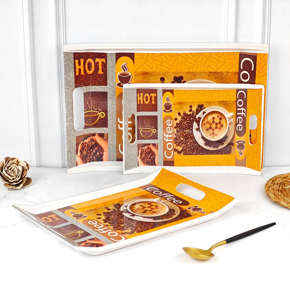 U.P.C. Villori Serving Tray Set - 3 Sizes -6