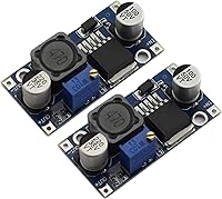 Vista 1 de Maxmoral 2 unids DC-DC Buck convertidor módulo de alimentación 3A ajustable reductor LM2596 Regulador de voltaje 24V a 12V 5V 3V