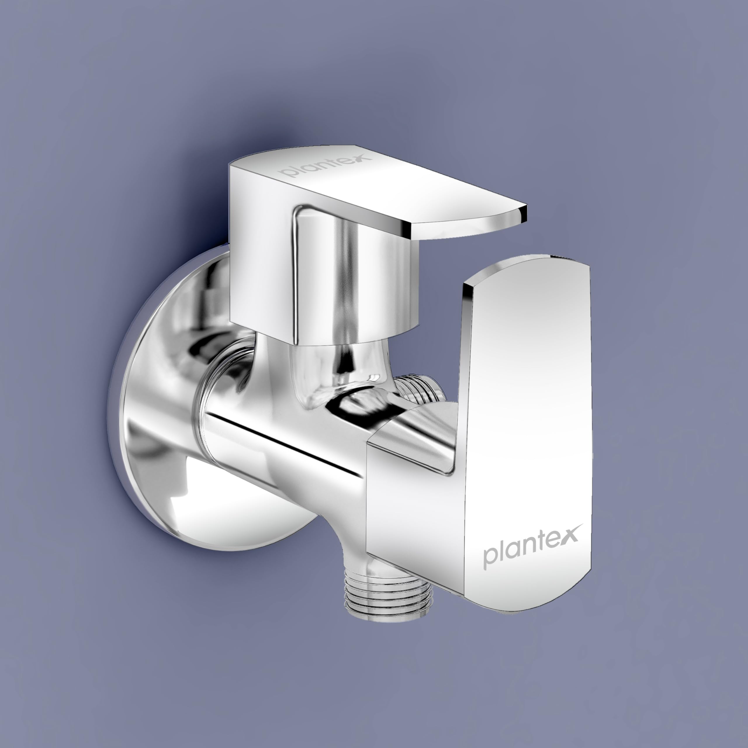 Plantex 2 in 1 Angle Cock/2 Way Angle Valve for Bathroom with Teflon Tape- (Saga-Chrome) (B0CWGNKZCK) Amazon Price History, Amazon Price Tracker