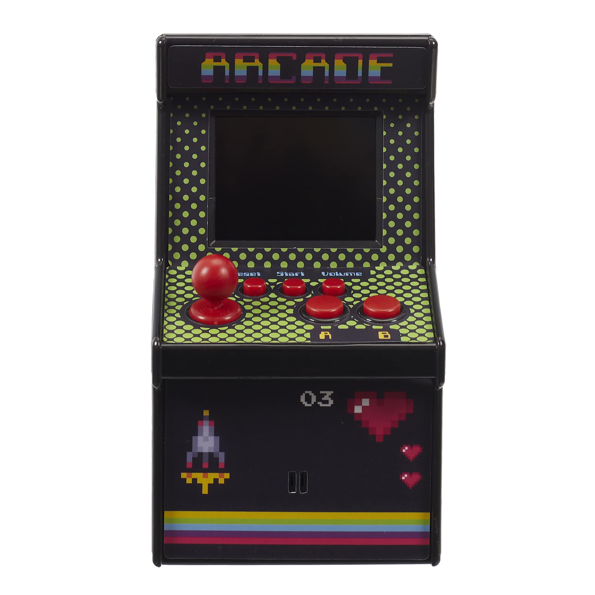 Mister Gadget Mini Consola Arcade – 240 Juegos Retro Integrados, Pantalla A Color, Diseño De Ordenador Vintage