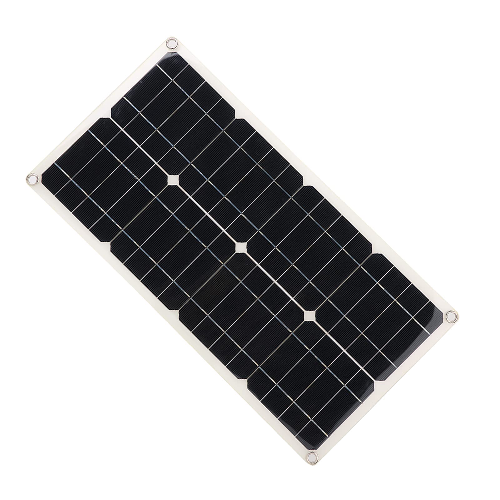 Fosa Solar Power Panel,40W Dual 5V USB Flexible Single Crystal Solar Power Panel Kit Car Battery Charger Controller